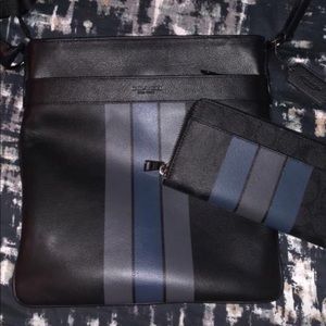 Coach bag and wallet